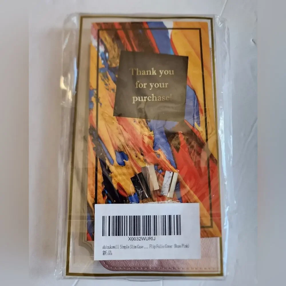 IPhone 13 Pro Rose Gold‎ Phone Case Lightweight Slim Flip Folio NEW in Package.